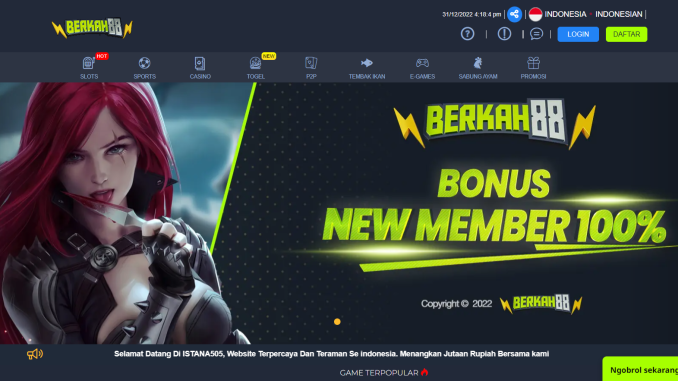 BERKAH88 BERKAH88